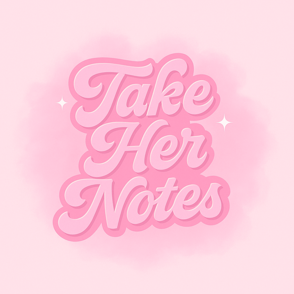 @TakeHerNotes Promo