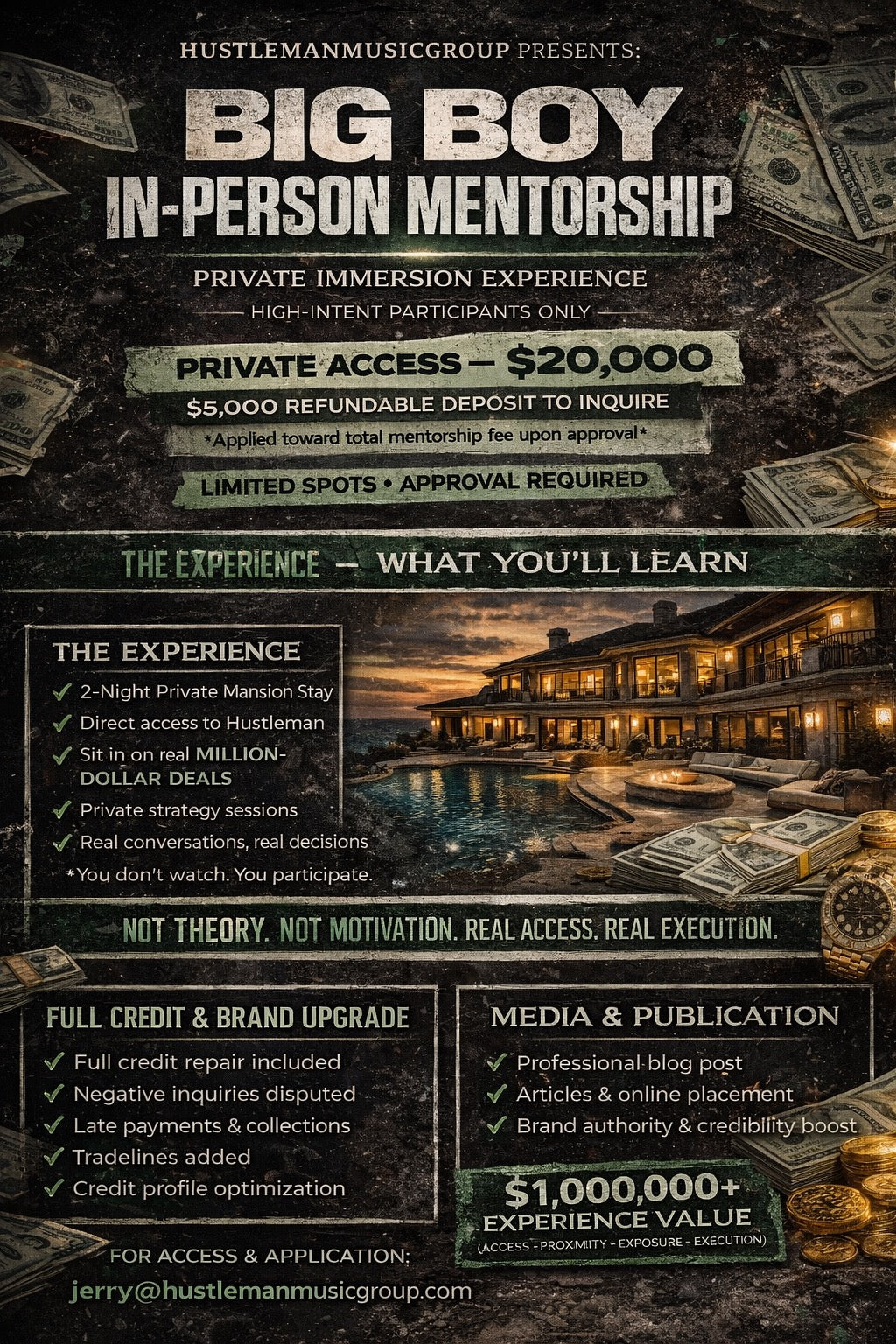 Big Boy In-Person Mentorship